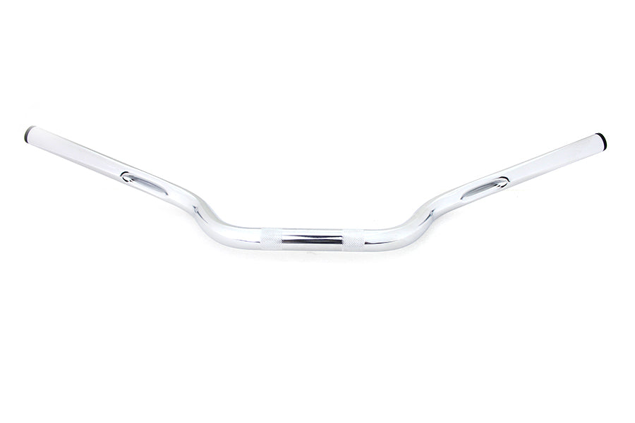 HARLEY 1 inch Super Bar Handlebar Chrome fits 1982-1984 FL, 1982-1984 FX, 1982-UP XL, 1986-2017 FLST, 1984-2017 FXST, 1982-1994 FXR, 1982