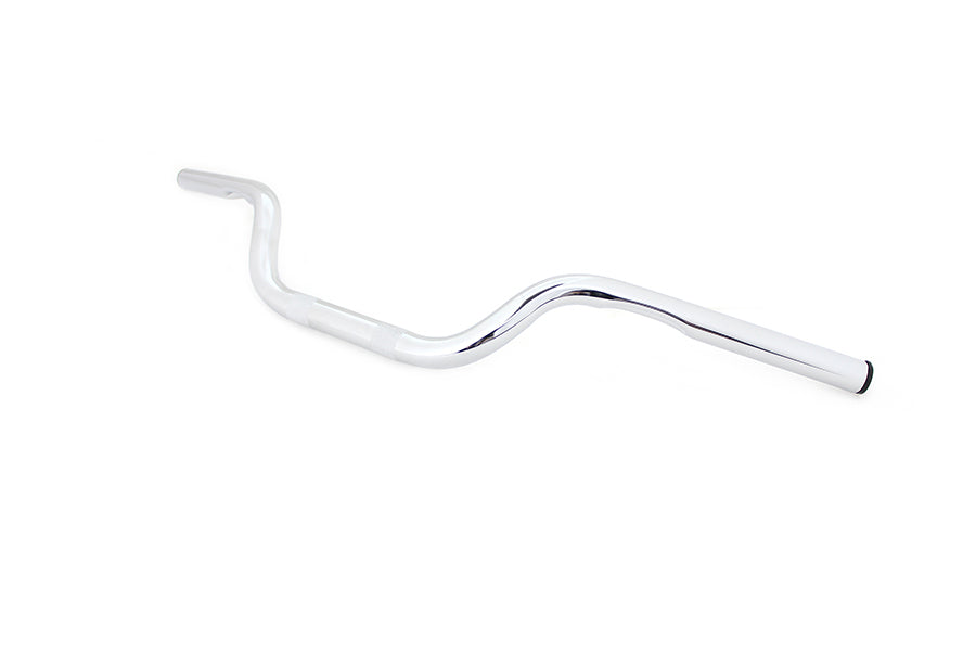 HARLEY 1 inch Super Bar Handlebar Chrome fits 1982-1984 FL, 1982-1984 FX, 1982-UP XL, 1986-2017 FLST, 1984-2017 FXST, 1982-1994 FXR, 1982