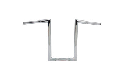 HARLEY 14 inch Fatty 'Z' Bar Handlebar without Indents Chrome fits 1974-1981 FL, 1974-1981 FX, 1974-1981 XL,