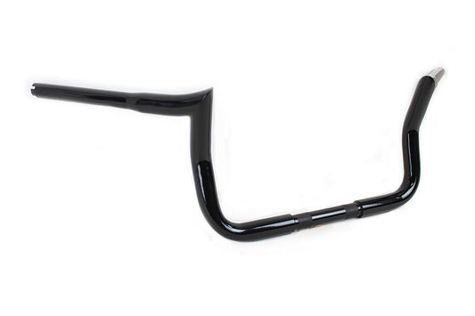 HARLEY 10 inch Handlebar without Indents Black Fits 2007-2015 FLT,