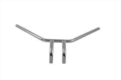 HARLEY 6 inch Swing Back Handlebar with Indents fits 1982-1984 FL, 1982-1984 FX, 1982-UP XL, 1986-2017 FLST, 1984-2017 FXST, 1982-1994 FXR,