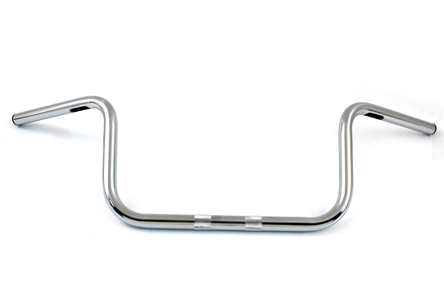 HARLEY 9 inch Replica Handlebar with Indents fits 1982-1984 FL, 1982-1984 FX, 1982-UP XL, 1986-2017 FLST, 1984-2017 FXST, 1982-1994 FXR,