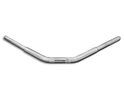 HARLEY 5-1/2 inch Drag Replica Handlebar with Indents Chrome fits 0- Custom, application for use with 1-1/4 risers"