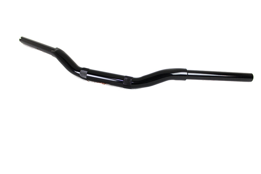 HARLEY 2 inch Drag Handlebar without Indents Black fits 1982-1984 FL, 1982-1984 FX, 1982-UP XL, 1986-2017 FLST, 1984-2017 FXST, 1982-1994 F