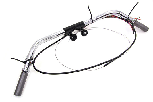 HARLEY FLH Two Piece Handlebar Assembly Kit fits 1960-1965 FL, 1958-1964 G,