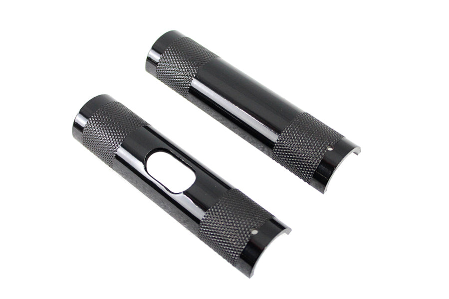 HARLEY 1-1/4 inch Handlebar Riser Adapter Sleeve Spacer Set Black fits 0- Custom, application