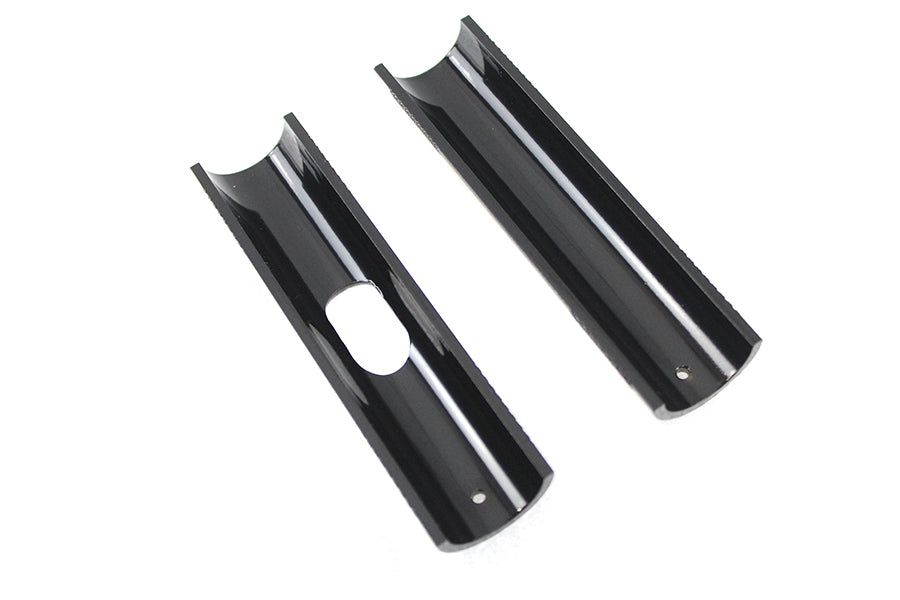 HARLEY 1-1/4 inch Handlebar Riser Adapter Sleeve Spacer Set Black fits 0- Custom, application