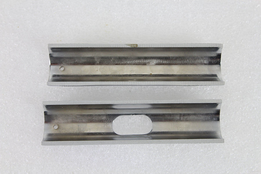 HARLEY 1-1/4 inch Handlebar Riser Adapter Sleeve Spacer Set Chrome fits 0- Custom, application