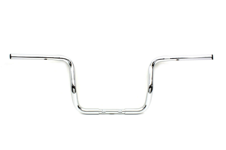 HARLEY 12 inch Bagger Handlebar with Indents fits 1980-2007 FLT, 1980-2007 FLT,