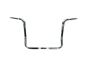 HARLEY 14 inch Dresser Ape Hanger Handlebar with Indents Chrome fits 1982-2007 FLT, 1982-2007 FLT, 1982-2007 FLHT, 1982-2007 FLHT, 1982-2007