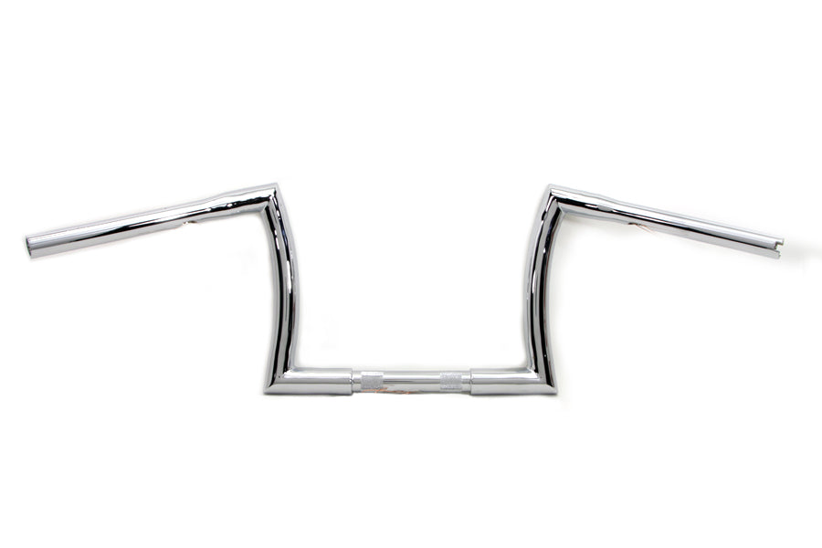 HARLEY 10 inch Z Handlebar with Indents fits 1984-UP FXST, 1986-UP FLST,