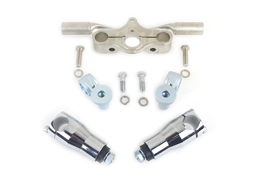 HARLEY Spring Fork Glide Riser/Tree Kit fits 1946-1948 UL, 1946-1948 FL,