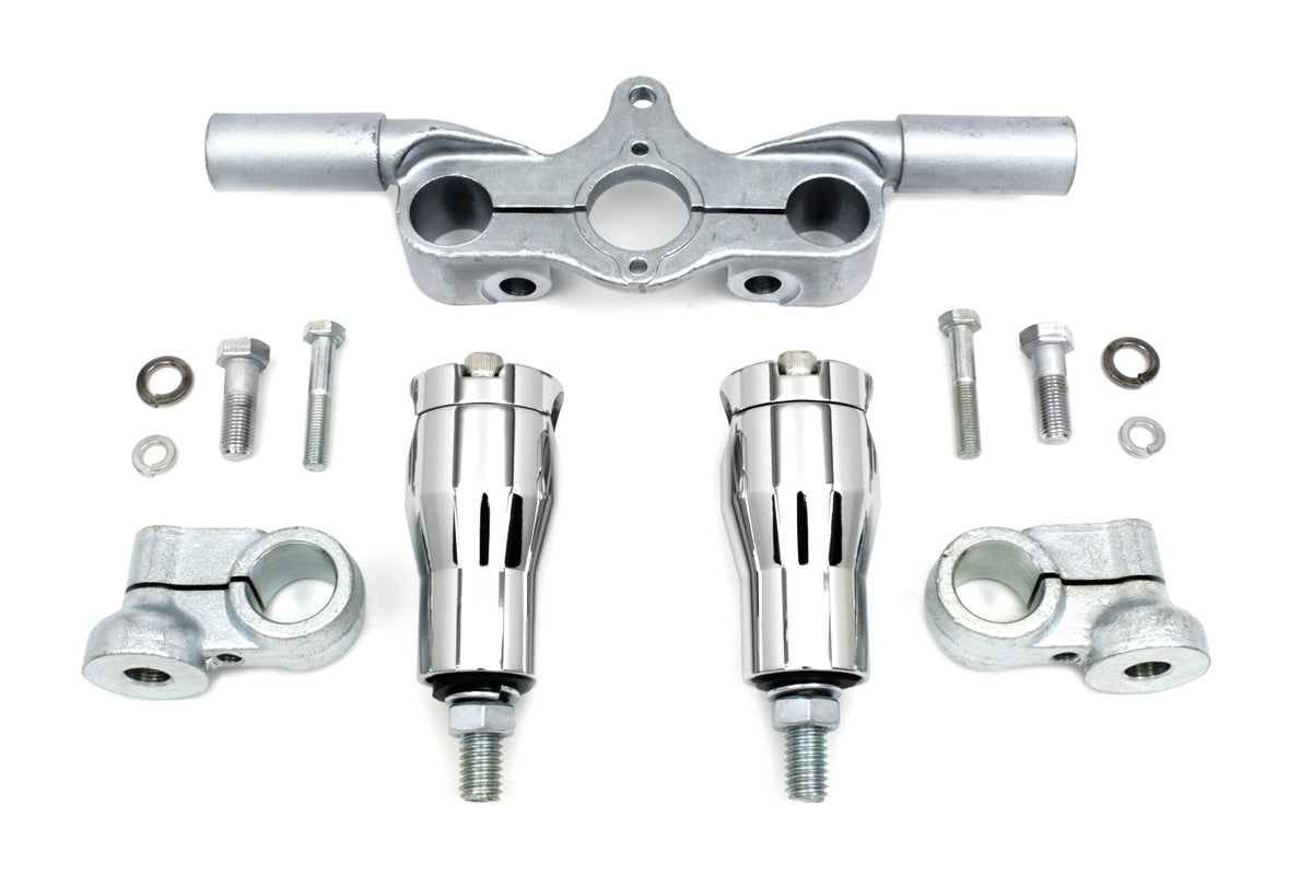 HARLEY Spring Fork Glide Riser/Tree Kit fits 1936-1945 EL, 1936-1952 W, 1936-1957 G, 1941-1945 FL,