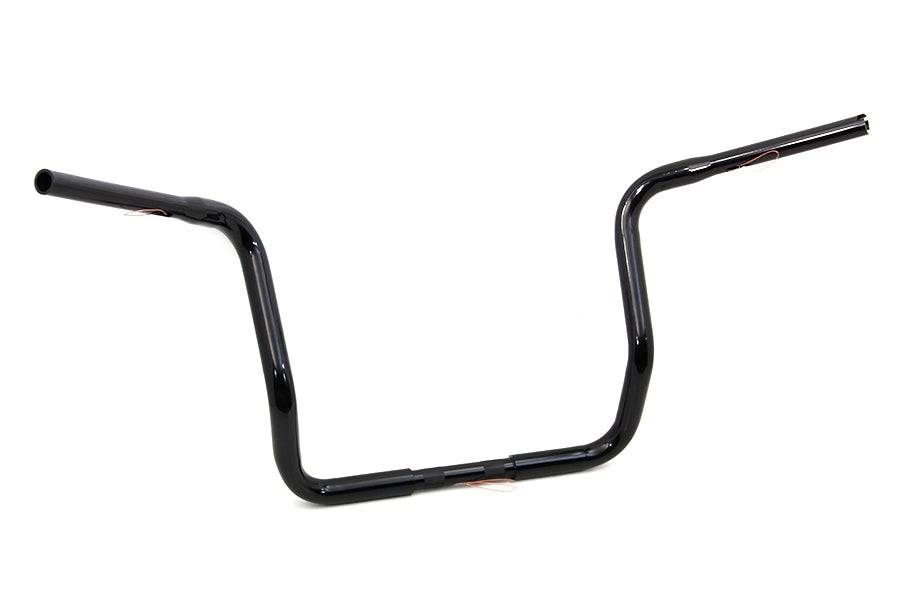 HARLEY 14 inch Dresser Ape Hanger Handlebar Black fits 2008-2013 FLT, 2008-2013 FLHT, 2008-2013 FLHTC, 2008-2013 FLHTX,