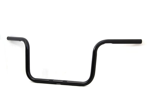 HARLEY 9-1/4 inch Replica Handlebars Black Fits 2008-2013 FLT,