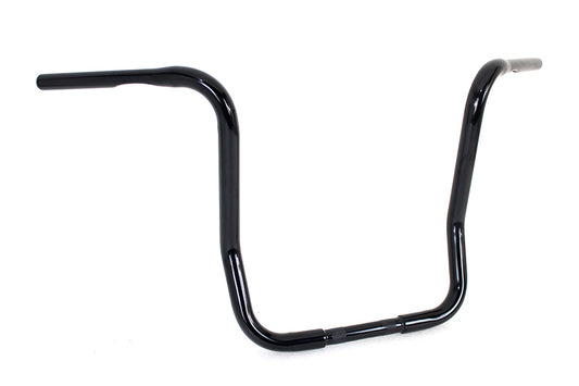 HARLEY 16 inch Bagger Handlebar with Indents Black fits 1982-1984 FL, 1982-1984 FX, 1982-UP XL, 1986-2017 FLST, 1984-2017 FXST, 1982-1984 F