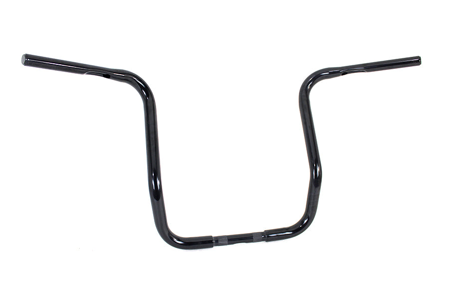 HARLEY 16 inch Bagger Handlebar with Indents Black fits 1982-1984 FL, 1982-1984 FX, 1982-UP XL, 1986-2017 FLST, 1984-2017 FXST, 1982-1984 F