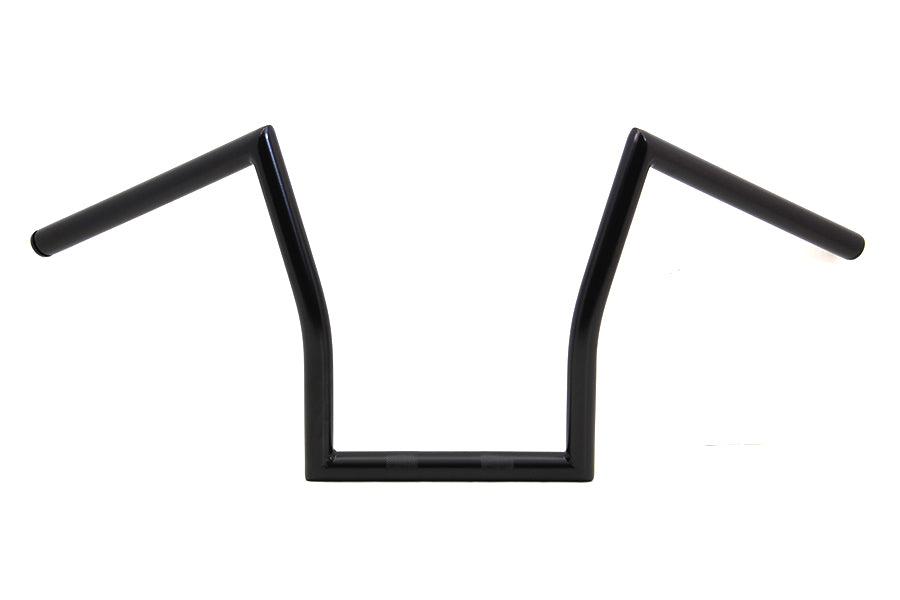 HARLEY 11 inch Lazy Z Handlebar Black fits 1982-1984 FL, 1982-1984 FX, 1982-UP XL, 1986-2017 FLST, 1984-2017 FXST, 1982-1984 FXR, 1985-19