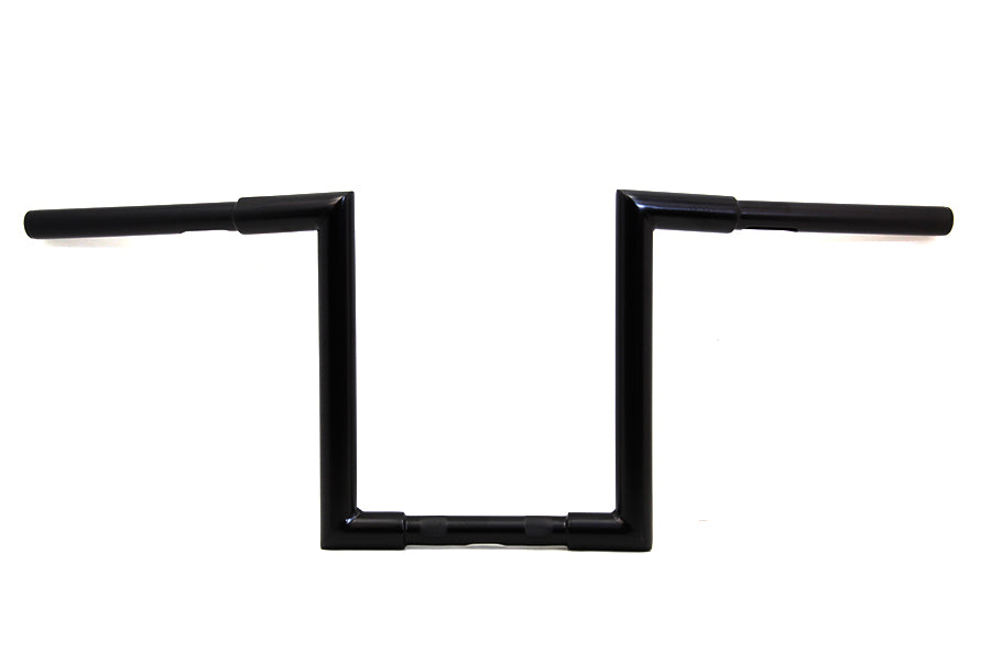 HARLEY 11 inch Fatty 'Z' Bar Handlebar without Indents Black fits 1974-1981 FL, 1974-1981 FX, 1974-1981 XL,