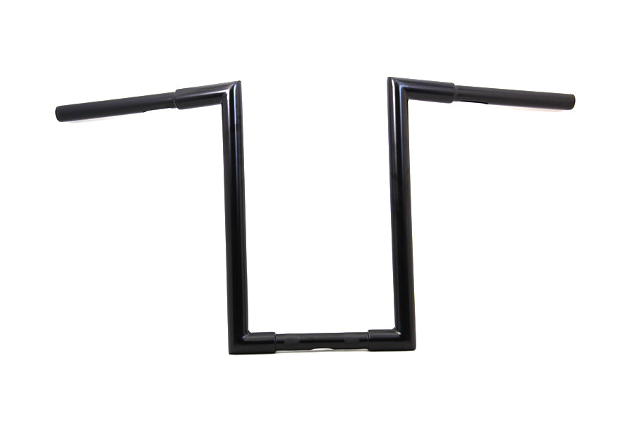 HARLEY 14 inch Fatty 'Z' Bar Handlebar without Indents Black fits 1974-1981 FL, 1974-1981 FX, 1974-1981 XL,