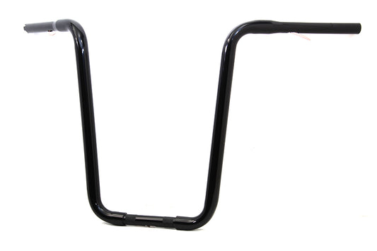 HARLEY Narrow Body Ape Hanger Handlebar with Indents Black fits 0- Custom, Application