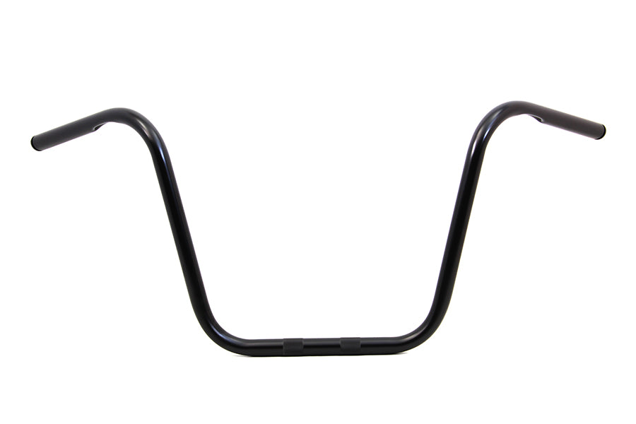 HARLEY 14 inch Ape Hanger Handlebar with Indents Black fits 1982-1984 FL, 1982-1984 FX, 1982-UP XL, 1986-2017 FLST, 1984-2017 FXST, 1982-1994 FXR, 1982-1994 FXR, 1991-2017 FXD, 1982-2007 FLT, 1982-2007 FLT,