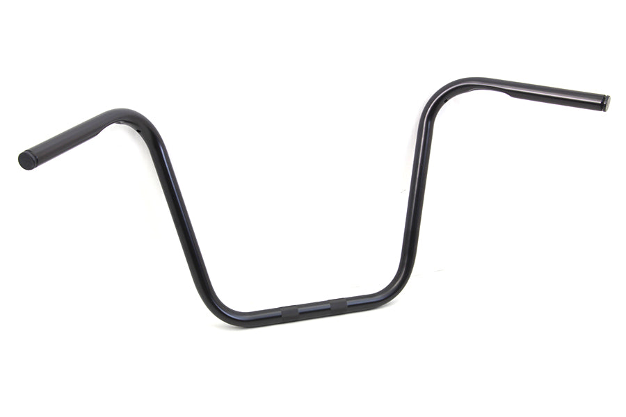 HARLEY 14 inch Ape Hanger Handlebar with Indents Black fits 1982-1984 FL, 1982-1984 FX, 1982-UP XL, 1986-2017 FLST, 1984-2017 FXST, 1982-1994 FXR, 1982-1994 FXR, 1991-2017 FXD, 1982-2007 FLT, 1982-2007 FLT,