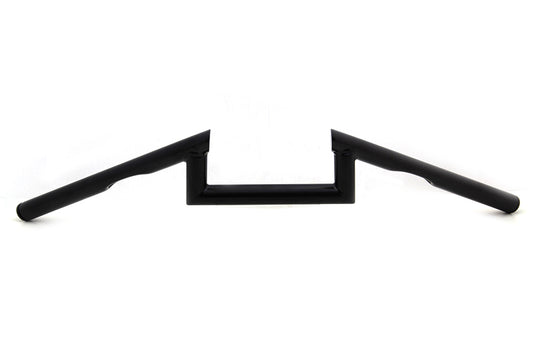 HARLEY 2-1/2 inch Mini Z Handlebar with Indents Black fits 1982-1984 FL, 1982-1984 FX, 1982-UP XL, 1986-2017 FLST, 1984-2017 FXST, 1982-199