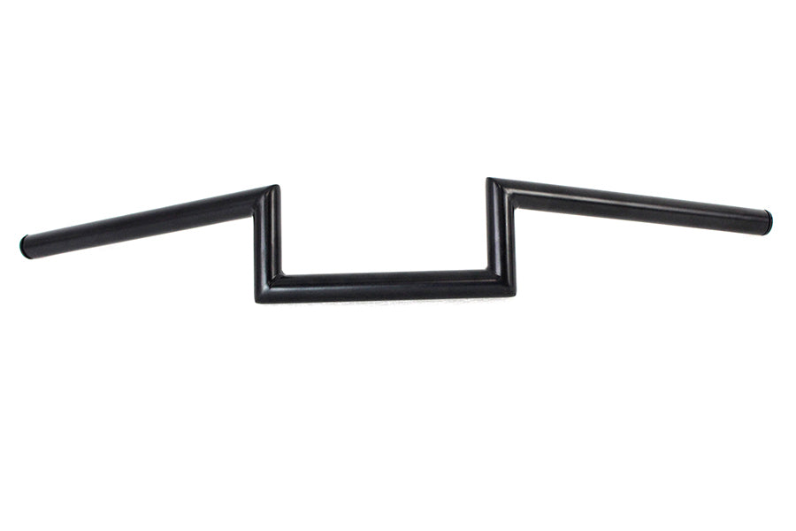 HARLEY 4 inch Z Handlebar without Indents Black fits 1982-1984 FL, 1982-1984 FX, 1982-UP XL, 1986-2017 FXST, 1984-2017 FLST, 1982-1994 FXR,