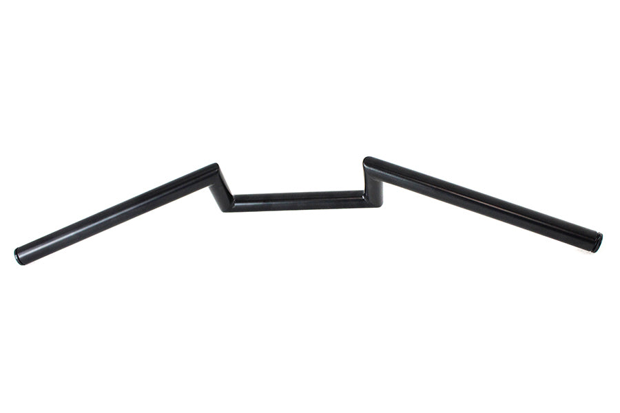 HARLEY 4 inch Z Handlebar without Indents Black fits 1982-1984 FL, 1982-1984 FX, 1982-UP XL, 1986-2017 FXST, 1984-2017 FLST, 1982-1994 FXR,