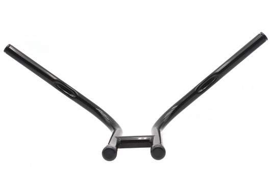 HARLEY Rabbit Ear Handlebar Black Fits 0- Custom, application except