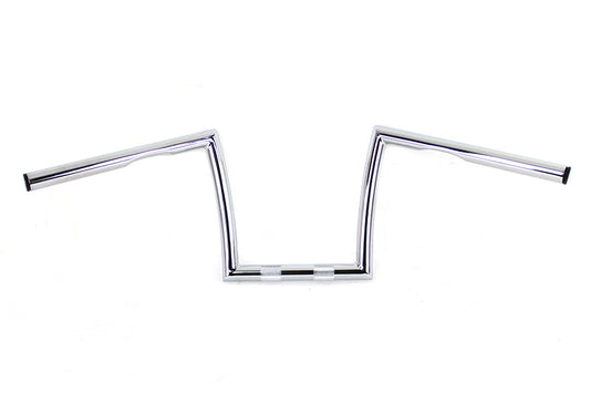 HARLEY 9 inch Curve Z Handlebar Chrome fits 0- Custom,