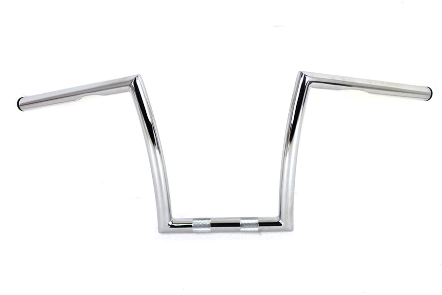 HARLEY 10 inch Curve Z Handlebar Chrome fits 0- Custom,