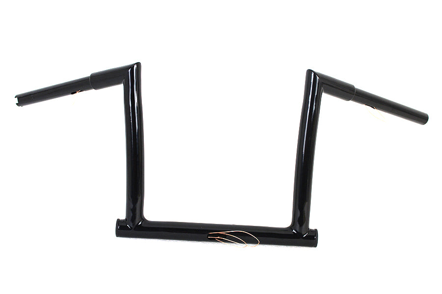 HARLEY 12 inch ChiZeled Z-Bar Handlebar fits 2015-UP FLTR,