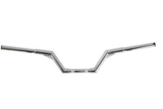 HARLEY AEE V-Bar 1-1/4 inch Handlebar Chrome fits 2000-2017 FLST, except FLSTS 2000-2017 FXST, except FXSTS 1999-2017 FXD, 1986-2022 XL, except 883