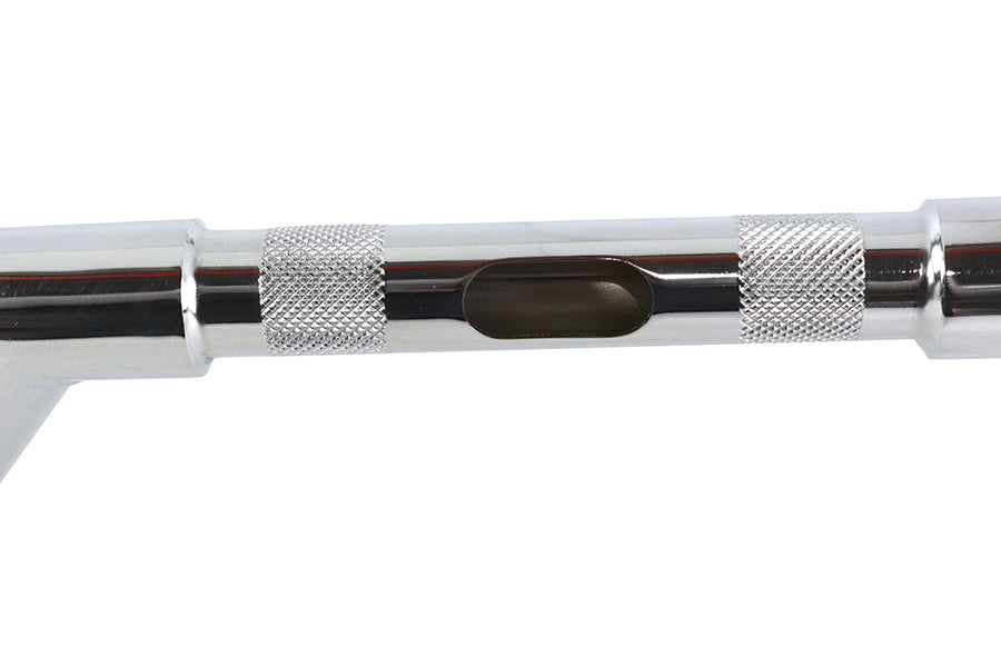 HARLEY AEE V-Bar 1-1/4 inch Handlebar Chrome fits 2000-2017 FLST, except FLSTS 2000-2017 FXST, except FXSTS 1999-2017 FXD, 1986-2022 XL, except 883