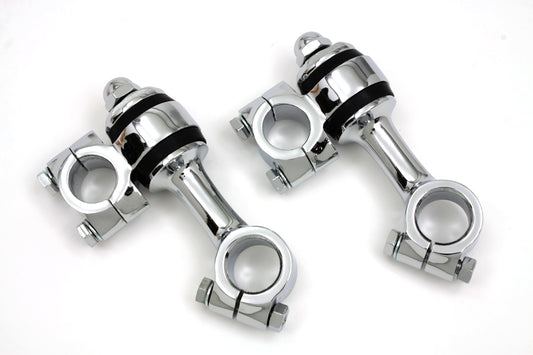 HARLEY Flanders Handlebar Riser Set Fits 1941-1948 FL, 1941-1957 G, 1941-1952 W,