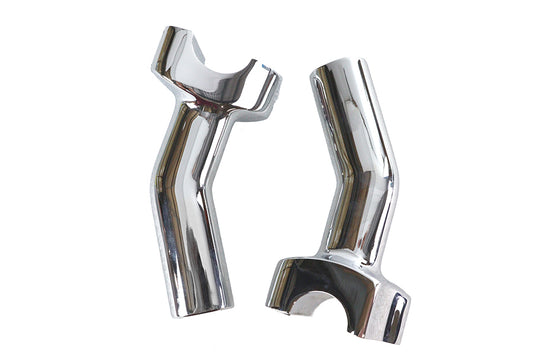 HARLEY 4-1/2 inch Pullback Riser Stem Chrome Fits 0- Custom, application