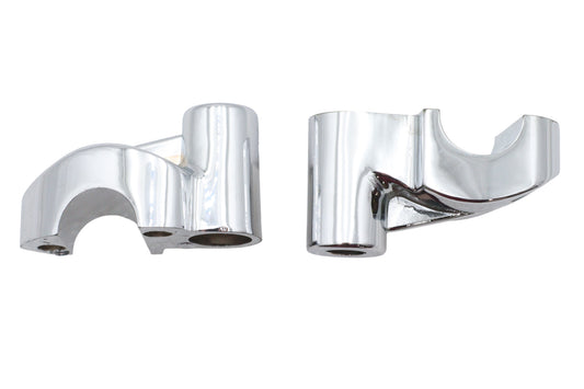 HARLEY Offset Riser Stem Set Chrome Fits 1986-1994 FXR,