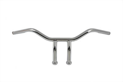 HARLEY 7-1/2 inch Riser Bar Handlebar with Indents fits 1982-1984 FL, 1982-1984 FX, 1982-UP XL, 1986-2017 FLST, 1984-2017 FXST, 1982-1994 F