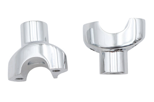 HARLEY 1-7/8 inch Riser Stem Set Chrome Fits 1986-UP FLST,