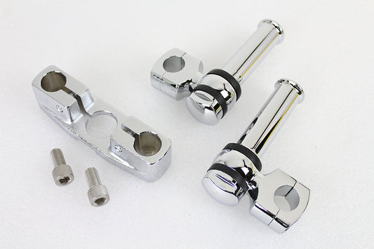 HARLEY Spring Fork Tree with 4-1/4 inch Riser Kit Chrome Fits 1936-1940 EL, 1941-1945 FL, 1929-1
