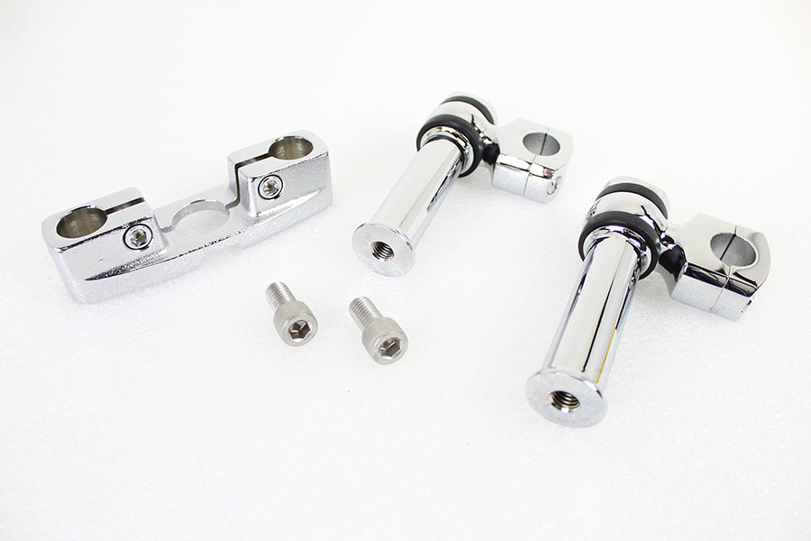 HARLEY Spring Fork Tree with 4-1/4 inch Riser Kit Chrome fits 1936-1940 EL, 1941-1945 FL, 1929-1952 WL, 1929-1957 G, 1938-1948 UL,