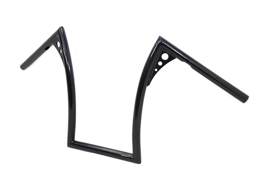 HARLEY 15 inch Pirate Z-Bar Handlebar Fits 1982-1984 FL, 1982-1984 FX, 1982-UP XL, 1986-2017 F