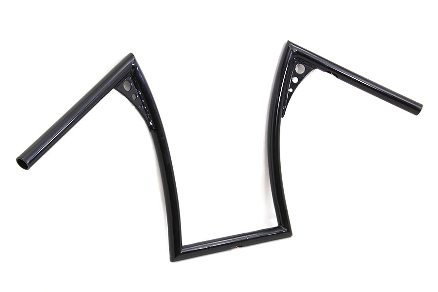 HARLEY 15 inch Pirate Z-Bar Handlebar fits 1982-1984 FL, 1982-1984 FX, 1982-UP XL, 1986-2017 FLST,