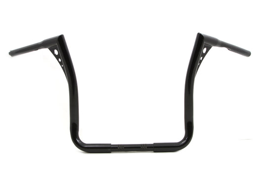 HARLEY 15 inch Z-Bar Handlebar With Indents Fits 1982-2013 FLT,