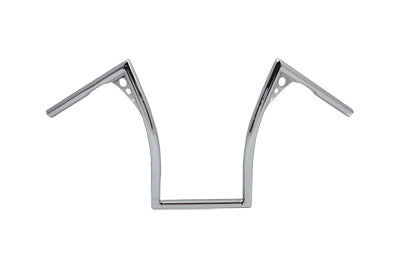 HARLEY 15 inch Pirate Z-Bar Handlebar Chrome fits 1982-1984 FL, 1982-1984 FX, 1982-UP XL, 1986-2017 FLST, 1984-2017 FXST, 1982-1984 FXR,