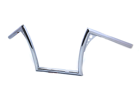 HARLEY 12 inch Z-Bar Handlebar with Indents Fits 1988-2005 FXSTS,