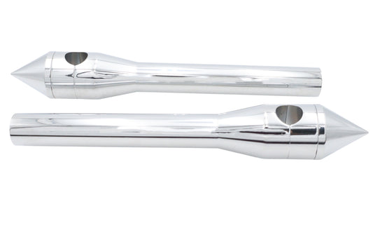 HARLEY 10 inch Hollow Point Straight Riser Set Fits 0- Custom, application for 1 handlebars"