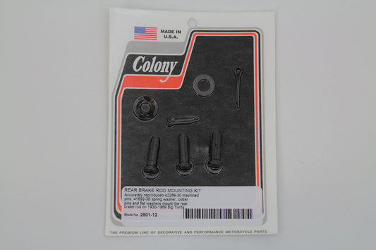 HARLEY Rear Brake Rod Clevis Pin Kit Fits 1937-1948 UL, 1936-1940 EL, 1941-1969 FL,